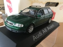 1/43 MINICHAMPS Audi A6 2.8. Avant, green met. rare, mint,++ !