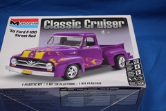 Monogram 1/24 Classic Cruiser ’55 Ford F-100 Open Complete