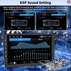 4GB+64GB Android 13 Car Stereo for Honda Accord 8th 2008-2013 with Wireless