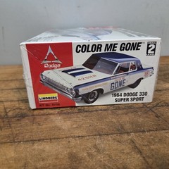 Lindberg Roger Lindamood Autograph Me Gone 1964 Dodge 330 Super Sport NEW