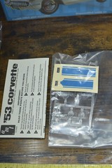 Vintage AMT 1953 Corvette 1/25 Scale Model Kit T310 – OB COMPLETE c1