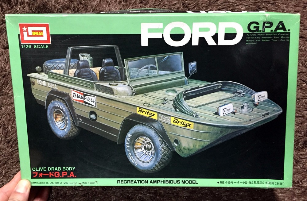 FORD GPA 1/26 MODEL KIT IMAI JAPAN FORD G.P.A.