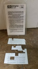 CUT SET Micoscale Minical 4021 Pacific Fruit Express Box Cars Cut Set