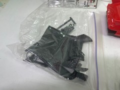 1/24 HELLER CADILLAC ELDORADO BIARRITZ CONVERTIBLE PARTIALLY BUILT MODEL CAR KIT