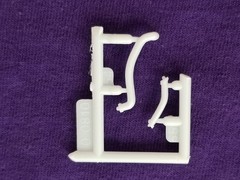 71 Olds 442 RADIATOR HOSES from Revell 1:25 Model Kit 1971
