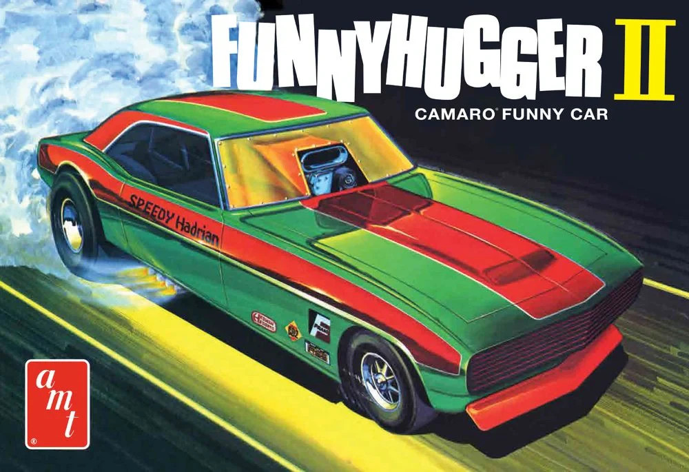 AMT 1568 Funny Hugger II Camaro Funny Car 1/25 model kit