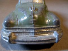 1948 CHRYSLER WINDSOR- METAL- DEALER PROMO MODEL TOY CAR- NATIONAL PRODUCTS-6.5″