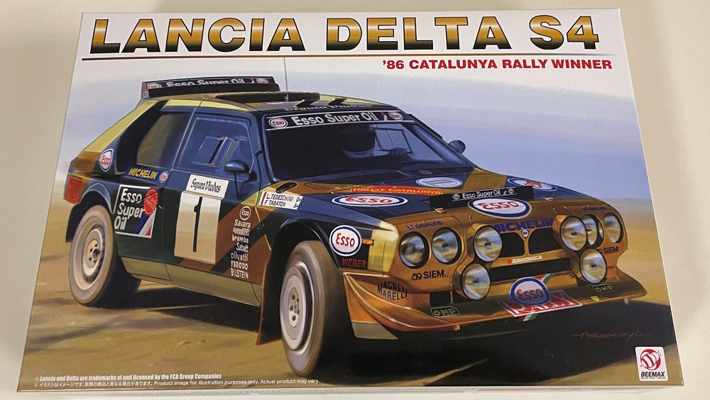 Beemax 1/24 Lancia Delta S4 ’86 Catalunya Rally