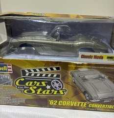 Revell 1570 1/25 Scale Cars are the Stars 1962 Corvette Metal Body Model Kit New