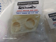 LOT OF 3 3D Printed 1:32 Scale Resin Rims for 1/32 SLOT CARS