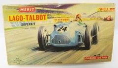 Vintage 1949 Lago-Talbot 4 1/2L GP 1/24 Merit 4624 England kit MB
