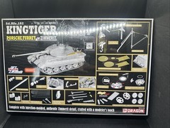 Dragon 1/35 6848-03 King Tiger Porche Turret W/Zimmerit Heavy Tank Model Kit
