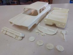 Vics Resins 59 Oldsmobile Station Wagon resin body