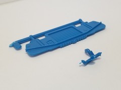 1970 Plymouth Superbird RADIATOR & HOSE from Monogram 1:24 Model Kit 70