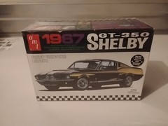 AMT 1/25 1967 Shelby GT350 Black Plastic Model Kit AMT834/12 (New Sealed)