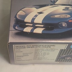 AMT ERTL Dodge Viper GTS Coupe Model Car Kit 1/25 #8055 Full Set