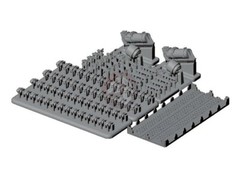MJ Miniatures 1/35 German AFV / Vehicle OVM Clamp Tools Set WWII Late MJEZ35028