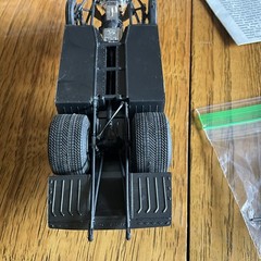 Revell Hot Rod Lincoln LSC Pro Street Kit #7456 1990 STARTED/INCOMPLETE