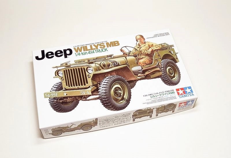 Tamiya Military Model 1/35 Jeep Wilys MB 1/4-ton 4×4 Truck 35219