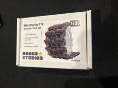 1/35 Doogs Studios #135049 M24 Chaffee T72 Workable Track Set 3D Printed