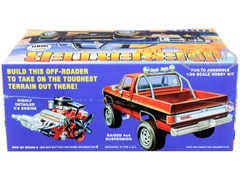 SKILL 2 MODEL KIT 1984 GMC PICKUP TRUCK DESERTER MOLDED IN WHITE 1/25 MPC MPC847