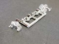1968 Ford Mustang GT HEADLIGHTS from Revell 1:25 Model Kit 68