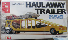 2 VTG AMT 1/25 Model Reefer Fruehauf Haulaway Semi-Trailer # T507 T523 NOS LOT