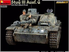 MINIART 35335 1/35 Scale StuG III Ausf. G Feb 1943 Alkett Prod. Interior Kit