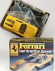 Ferrari Berlinetta Boxer MPC 1:24 Model Kit # 1-0556 Sealed Parts Bag