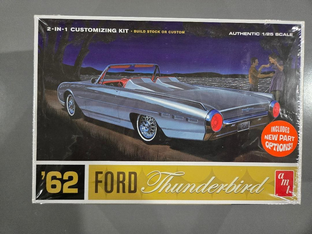 AMT 1/25 ’62 Ford Thunderbird AMT 682, NIB Customization Kit