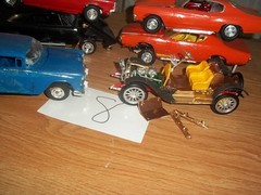 Model Car Junkyard/Parts Lot Salvage Built Plastic Models #8