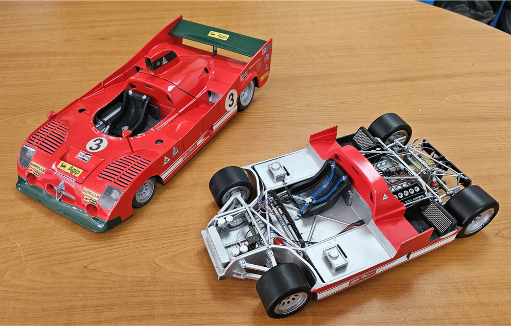 Alfa Romeo 33TT12 1/24 – 1/20 Model Kit