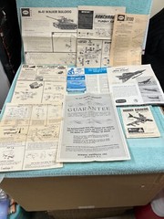 Vintage 1950-1960’s Miscellaneous Model Kit Instruction Assembly Kit Pamphlets