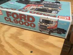 Ford Cabover! Rare IMAI 1/28 scale Ford CL9000 Cab Over motorized model kit