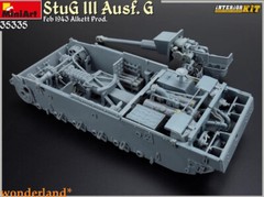 MINIART 35335 1/35 Scale StuG III Ausf. G Feb 1943 Alkett Prod. Interior Kit
