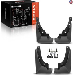 A-Premium – 4PCS – Mud Flaps Splash Guards Mudguards Mudflaps – with Hardware
