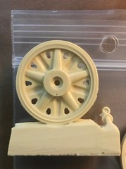 Sig 33 Cast Wheels (2 wheels), Resin TW-35016