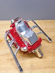 Vintage Monogram Pontiac V8 1/8 Scale Engine Big Deuce Wired Complete