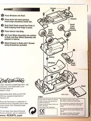 ERTL Body Shop Mountain Dew Model Kit 70 1970 Plymouth Barracuda Die Cast 1/64
