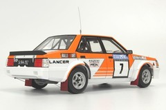 NUNU 1/24 Mitsubishi Lancer Turbo 1982 1000 Lakes Rally with masking sheet
