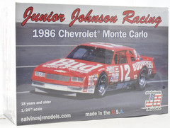 Salvinos JR Models “Budweiser” Junior Johnson 1986 Monte Carlo 1/24 Model Kit