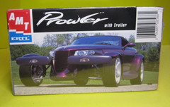 AMT Plymouth Prowler With trailer Kit # 8588 Factory Sealed Dented Box 1:25