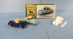 New! SMC-GG-1119 1940 Ford Convertible Top Up HO-1/87 Scale White Resin Kit