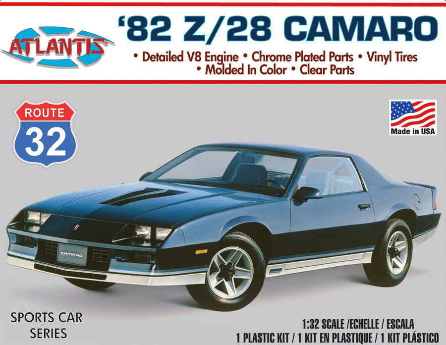 Chevy 1982 Z/28 Camaro 1/32 Monogram Re-Issue Model Kit 181AT31 *US SELLER*