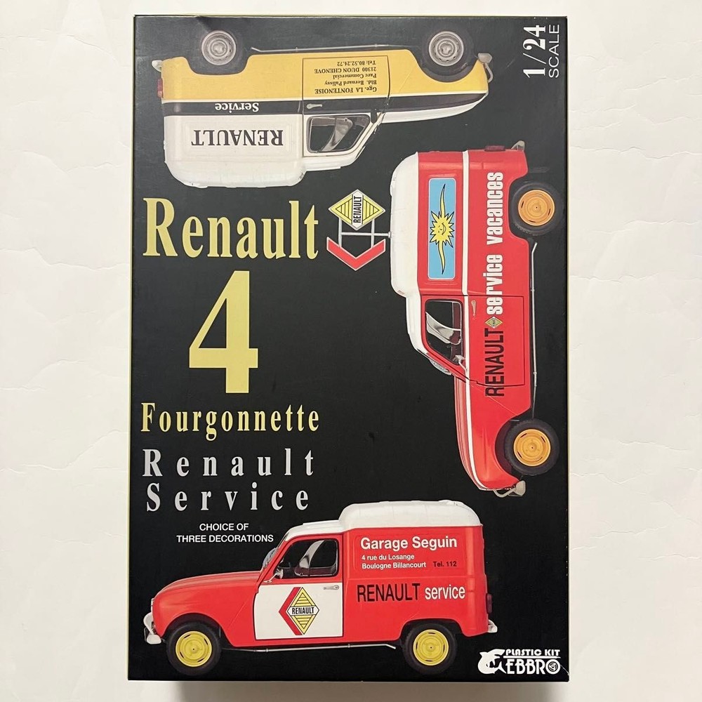 Renault 4 Forgonet Service EBBRO 1/24 Collectables 17+