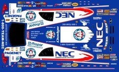 Gary Densham NEC Dodge Funny Car 1/24th – 1/25th Scale Decals