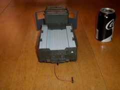 WW#2, GERMAN ARMY TRUCK, Plastic Toy, 12″ INCHES IN LENGTH, VINTAGE