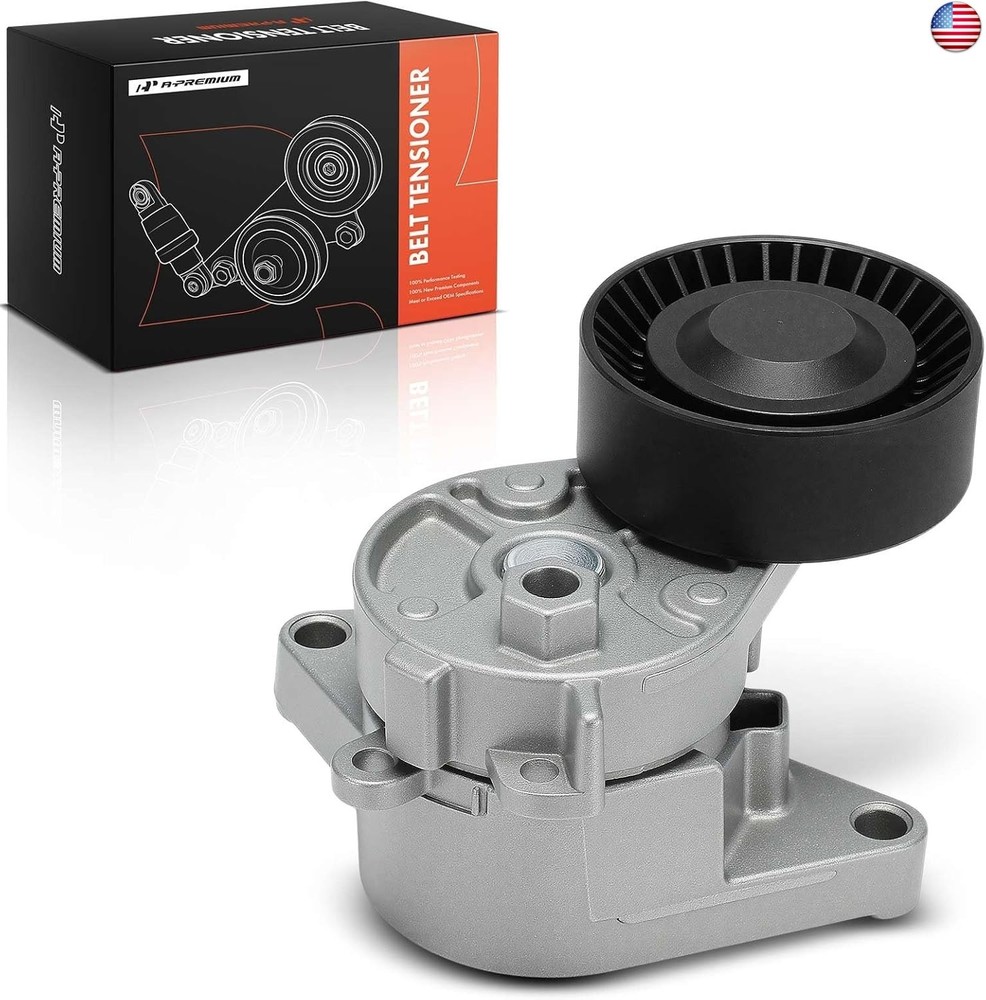 A-Premium Belt Tensioner Assembly with Pulley Compatible with BMW 323Ci, 323is,