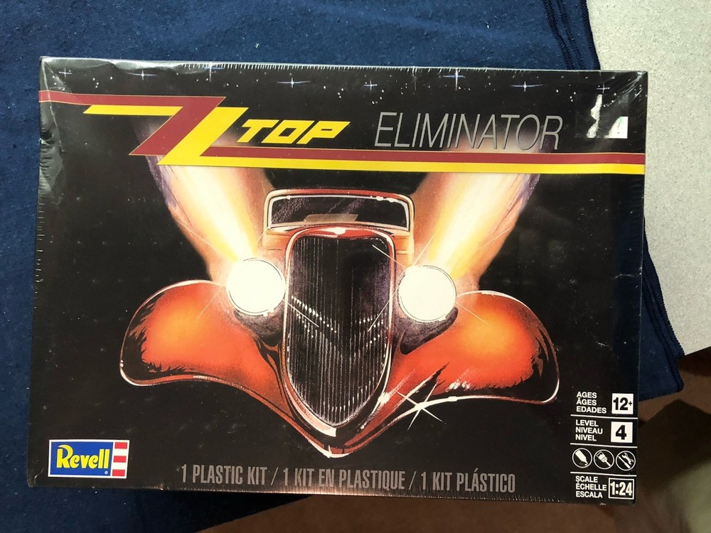 Revell ZZ Top Eliminator ’33 Ford Kit #4465 Factory Sealed