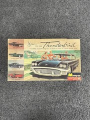 Monogram 1958 Ford Thunderbird Customizing Kit 1:24 Partially Assembled